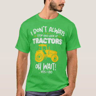 Ik kijk niet altijd naar Tractor Funny Farmer T-shirt