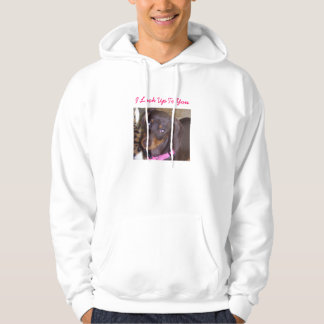 Ik kijk op je uit hoodie