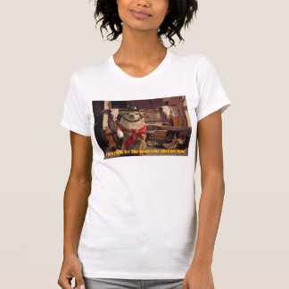 Ik kijk uit naar het Man dat mijn poot heeft gesch T-shirt