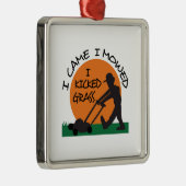 IK KIKT GRASS METALEN ORNAMENT (Rechts)