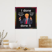 Ik Klaar Is Het Poster (Keuken)