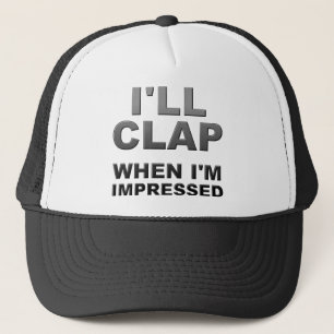 Ik Klap Als Ik Onder De Indruk Ben Grappige Bal Ca Trucker Pet
