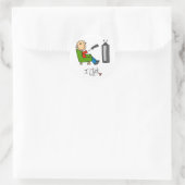 Ik klik op T-shirts en cadeautjes Ronde Sticker (Tas)
