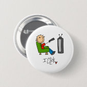 Ik klik op TV Ronde Button 5,7 Cm (Voorkant /achterkant)