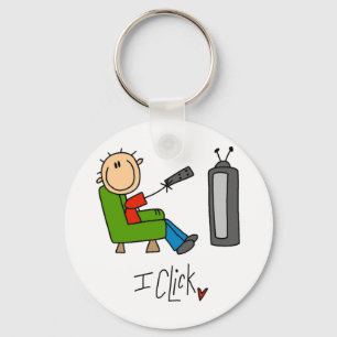 Ik Klik T-shirts en Cadeaus Sleutelhanger