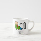 Ik Klik TV Verslaafde Espresso Kop (Rechts)