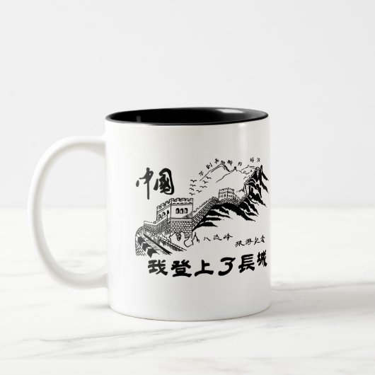 Ik klikte de Grote Muur van de Chinese Mok (Links)