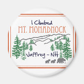 Ik klikte Mt. Monadnock Magneet (Voorkant)