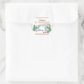 Ik klikte Mt. Monadnock Ronde Sticker (Tas)