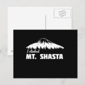 Ik klikte Mt. Shasta Briefkaart (Voorkant / Achterkant)