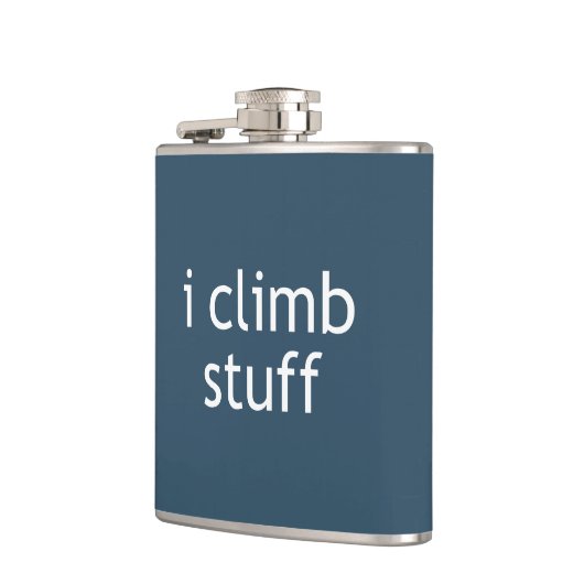 Ik Klim aan Spullen Heupfles (Links)