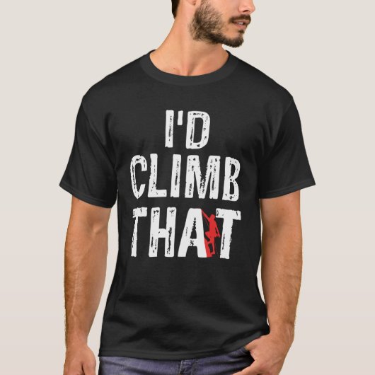 Ik klim dat wel t-shirt (Voorkant)