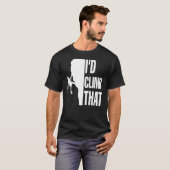 Ik klimt die grappige rotsklimmer t-shirt (Voorkant volledig)