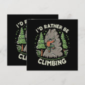 Ik klimt liever. (Voorkant / Achterkant)