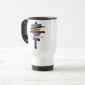 Ik klimt liever Doelstellingen Travel Mug Reisbeker (Voorkant links)