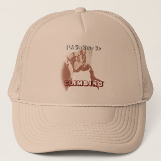 Ik klimt liever Trucker Hat Pet