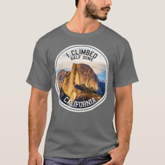 Ik klom op halve dome (wandelend) t-shirt