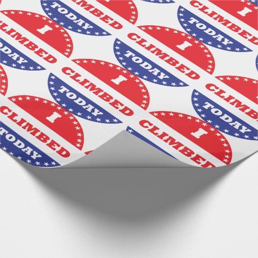 Ik klom vandaag cadeaupapier (Hoek)