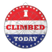 Ik klom vandaag dartbord (Voorkant)