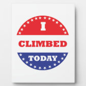 Ik klom vandaag fotoplaat (Voorkant)