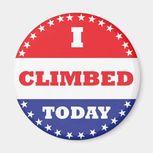 Ik klom vandaag magneet (Voorkant)