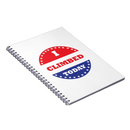 Ik klom vandaag notitieboek (Rechterzijde)