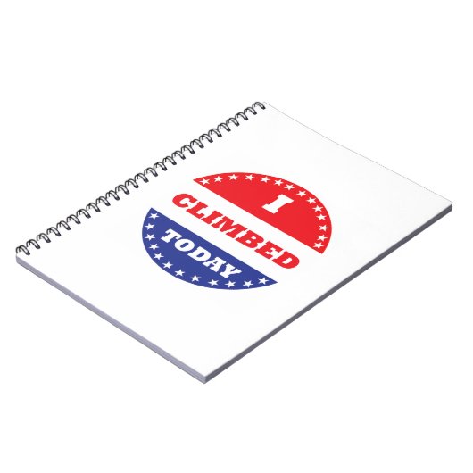 Ik klom vandaag notitieboek (Linkerzijde)