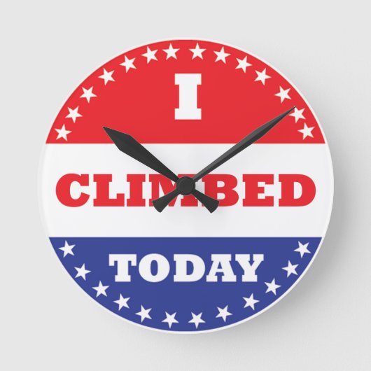 Ik klom vandaag ronde klok (Voorkant)