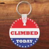 Ik klom vandaag sleutelhanger (Voorkant)