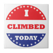 Ik klom vandaag tegeltje (Voorkant)