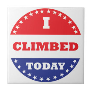 Ik klom vandaag tegeltje