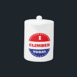 Ik klom vandaag theepot<br><div class="desc">Sommigen stemden vandaag, jullie klom. Hopelijk heb je ook gestemd, maar je klom tenminste.</div>