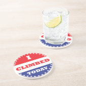 Ik klom vandaag zandsteen onderzetter (Zijkant)