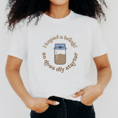 Ik kneed een pauze, net als mijn starter bakker gr t-shirt