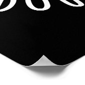 Ik kneed je deeg veel grappig bakken woordje donke poster (Hoek)