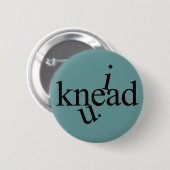 Ik kniad u. ronde button 5,7 cm (Voorkant /achterkant)