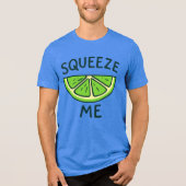 Ik knijp me Tri-Blend shirt (Voorkant)