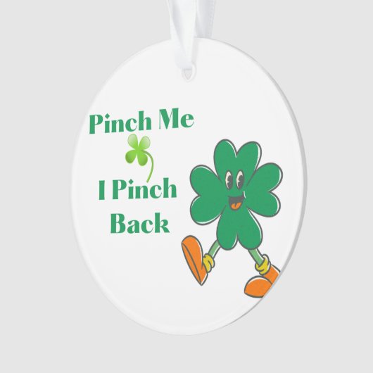 Ik knijp terug op een ornament (voorkant)