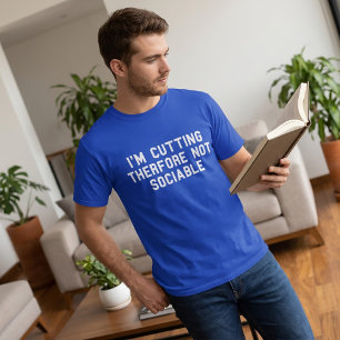 IK Knip Daarom Niet Gezellig T-Shirt Tumblr