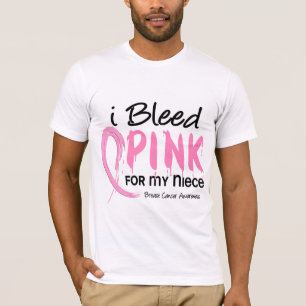 Ik knip roze voor mijn nichtblaaskanker t-shirt