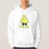 Ik knuffel me niet, japans stijl hoodie (Voorkant)