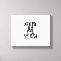 Ik knuffel mijn Sheltie zodat ik mensen niet stik