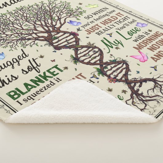 Ik knuffelde deze zachte sherpa deken (3/4)