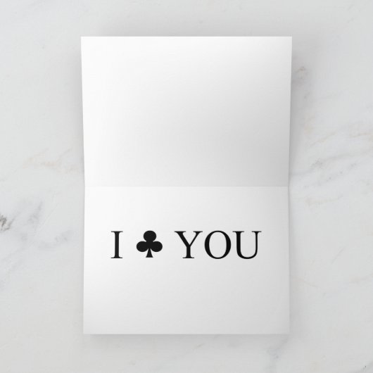 Ik knuppel u (liefde/Valentijnsdagkaart) Feestdagen Kaart (Binnen)