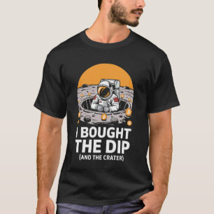 Ik kocht de dip grappige Bitcoin T-shirt