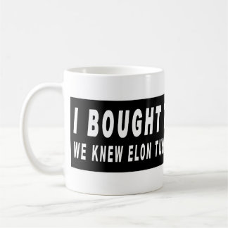 Ik kocht dit voordat we wisten dat Elon MAGA Repu  Koffiemok