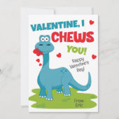 Ik koester je Valentijnsdag Kaart (Voorkant)