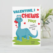 Ik koester je Valentijnsdag Kaart (Staand voorkant)