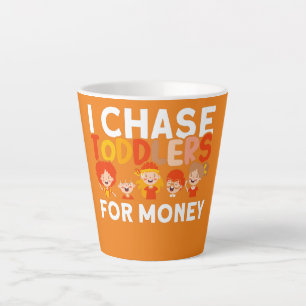 Ik koester Toddlers voor de postbeambte Latte Mok