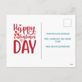 Ik koets je! Classroom Valentijn Feestdagenkaart (Achterkant)